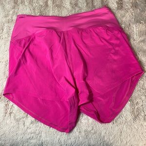 Lululemon Pow Pink Shorts